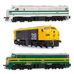 Locomotoras Renfe 316 y 318 Arnold escala N