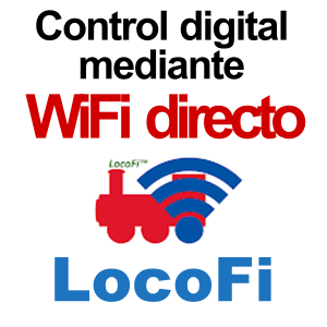 Control digital de maquetas: WiFi directo (LocoFi)