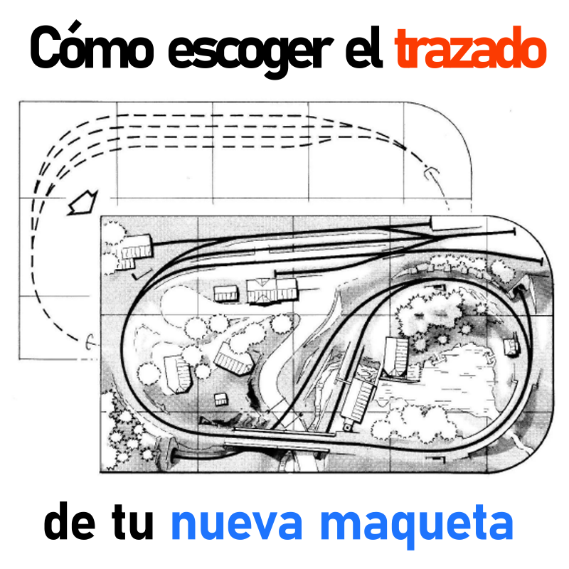Cómo escoger trazado de maqueta